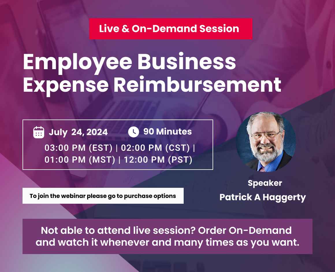Employee Business Expense Reimbursement